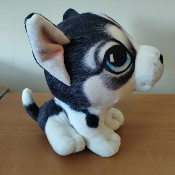 Goffa Cute Husky Dog Plush stuffed animal Soft Toys 7in - Picture 4 of 14